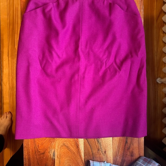 Handmade in Montreal, wool lined skirt Sz 8 - Picture 8 of 8